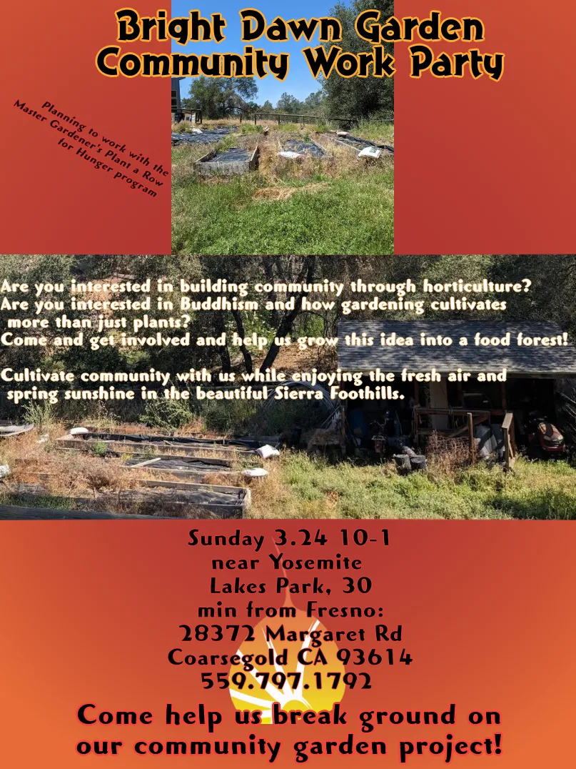 Coarsegold community garden event