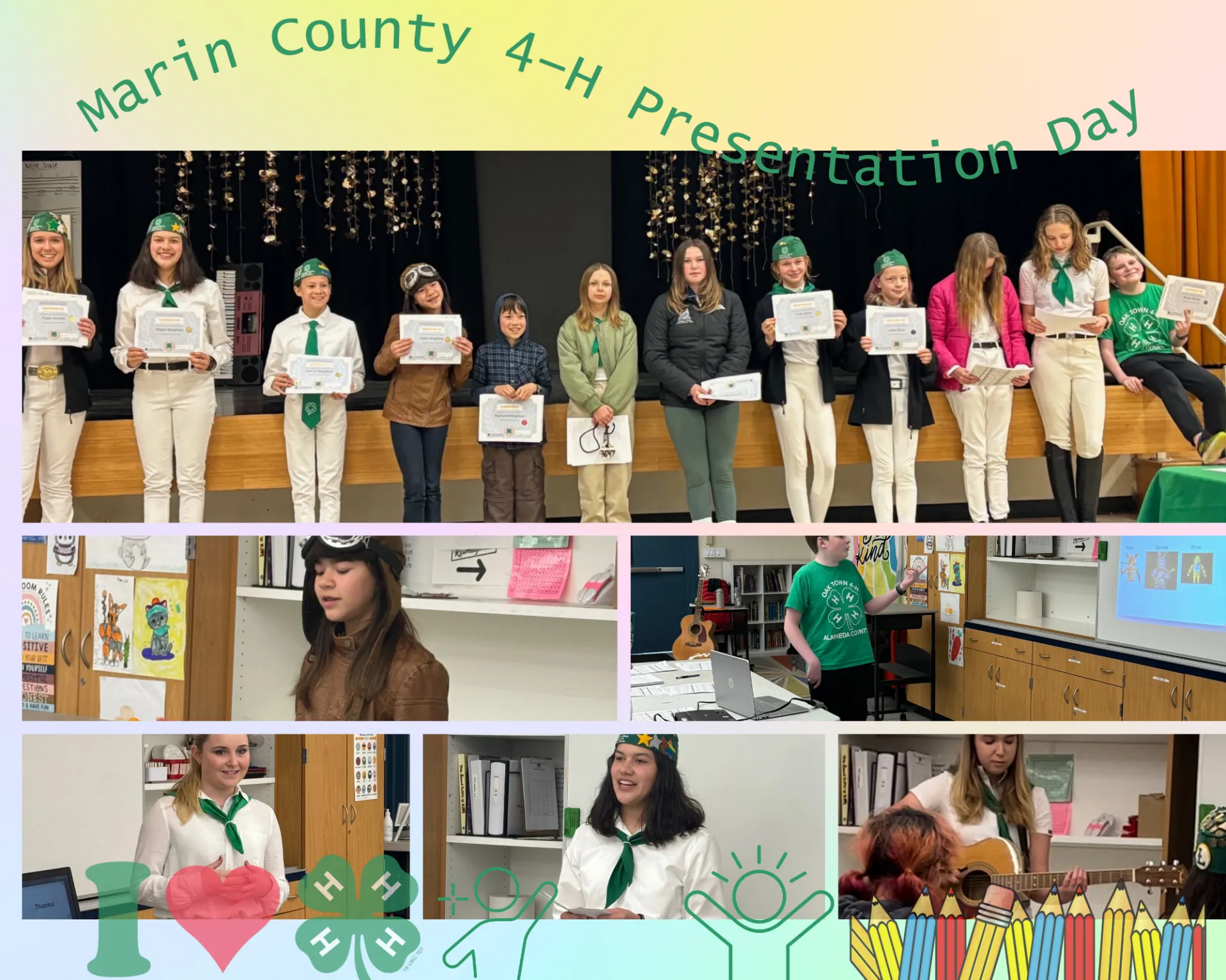 presentation day collage