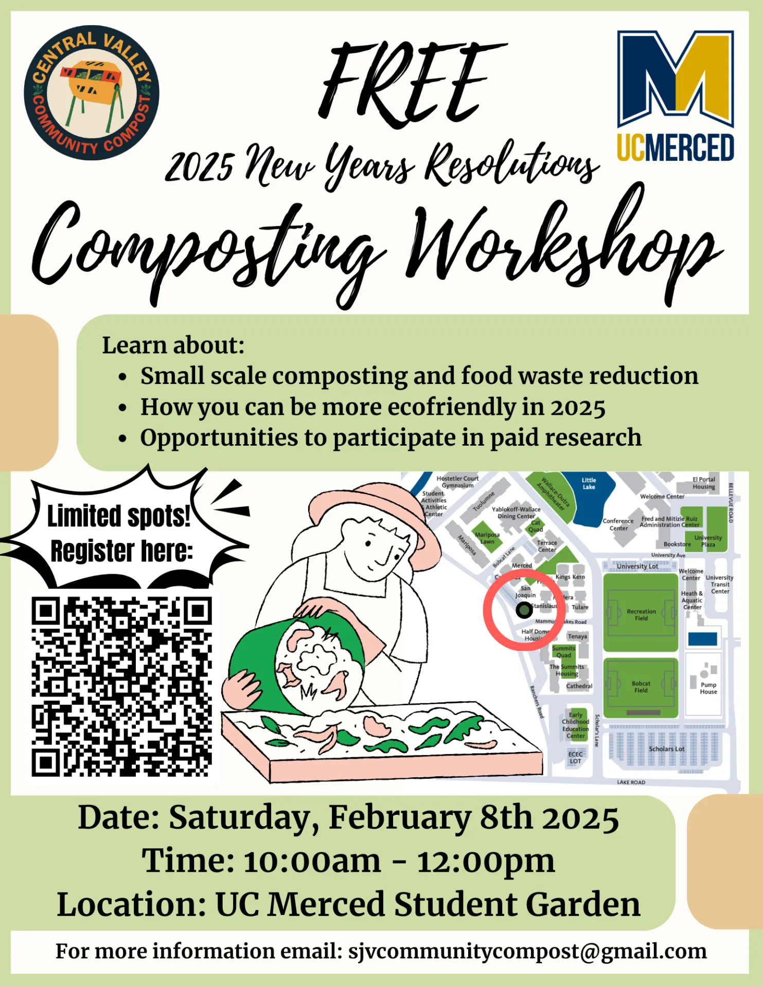 Learn how you can be more ecofriendly in 2025 through food waste reduction and small-scale composting!