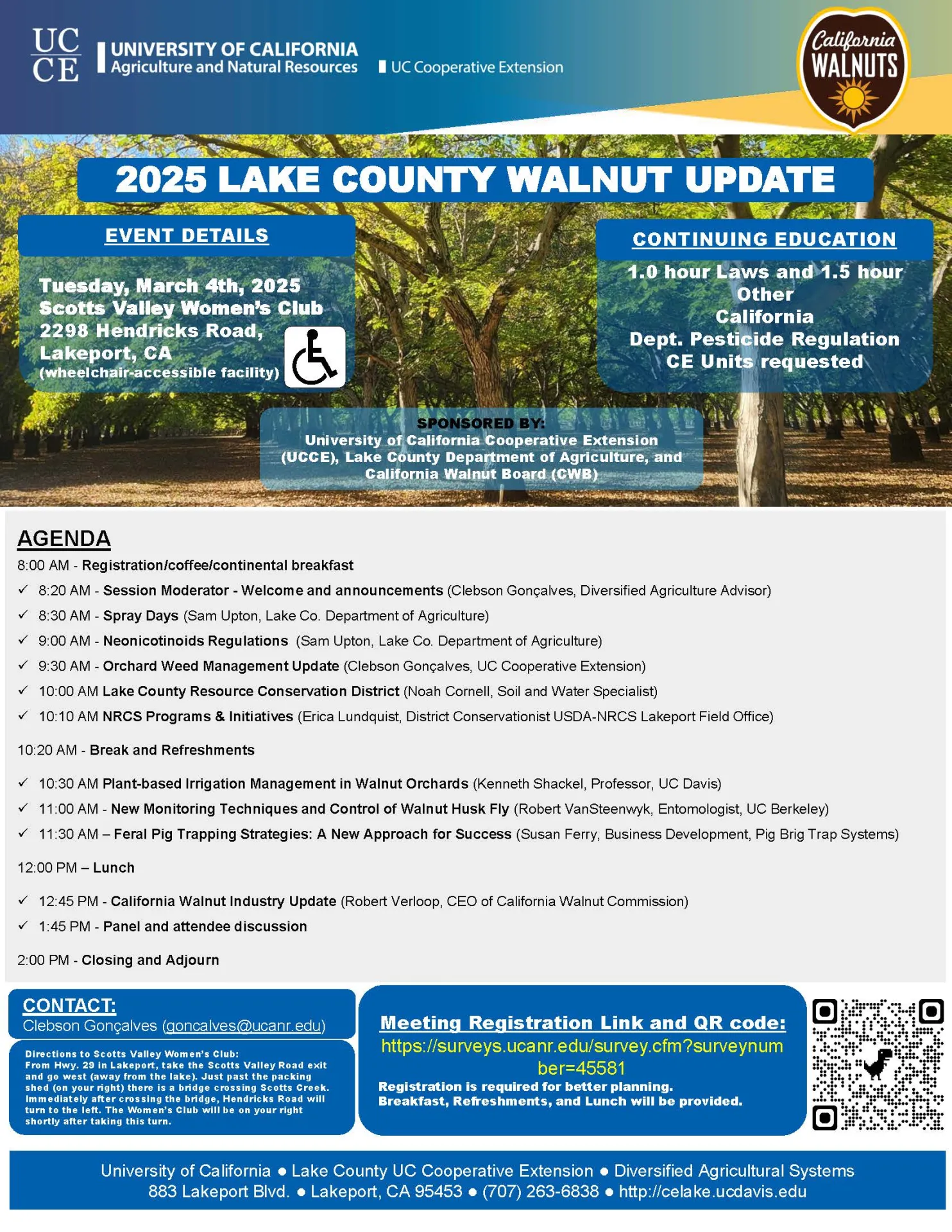 2025 LAKE COUNTY WALNUT UPDATE
