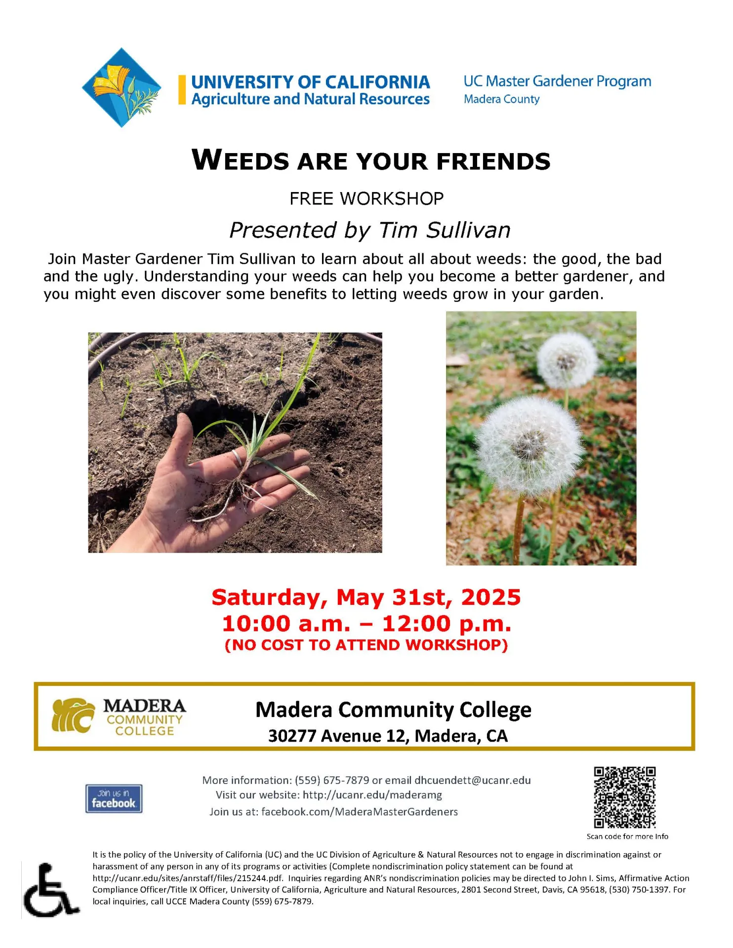 5.31.25 Weeds are Your Friends