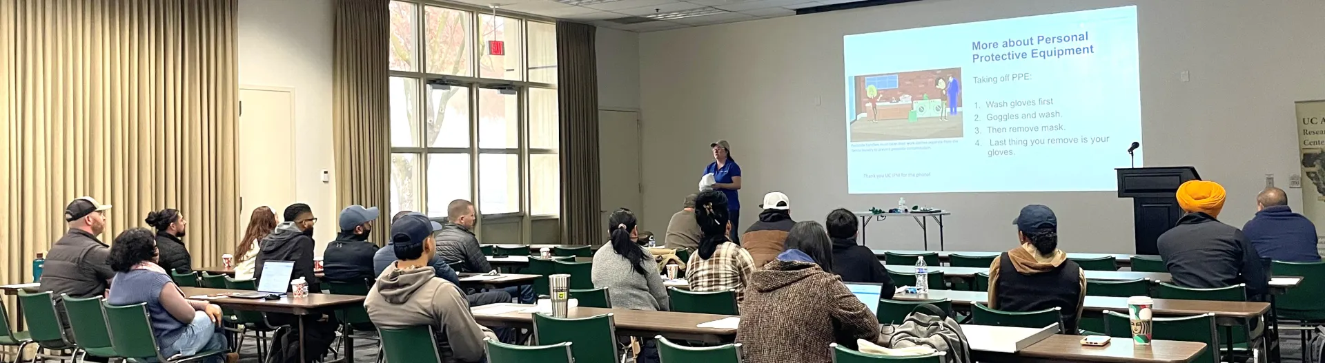 Classroom teaching at KARE. Photo Credit Amber Butland.