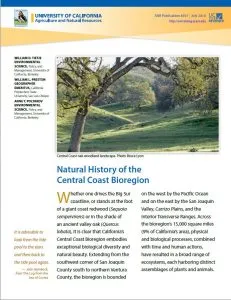 Natural History of the Central Coast Bioregion
