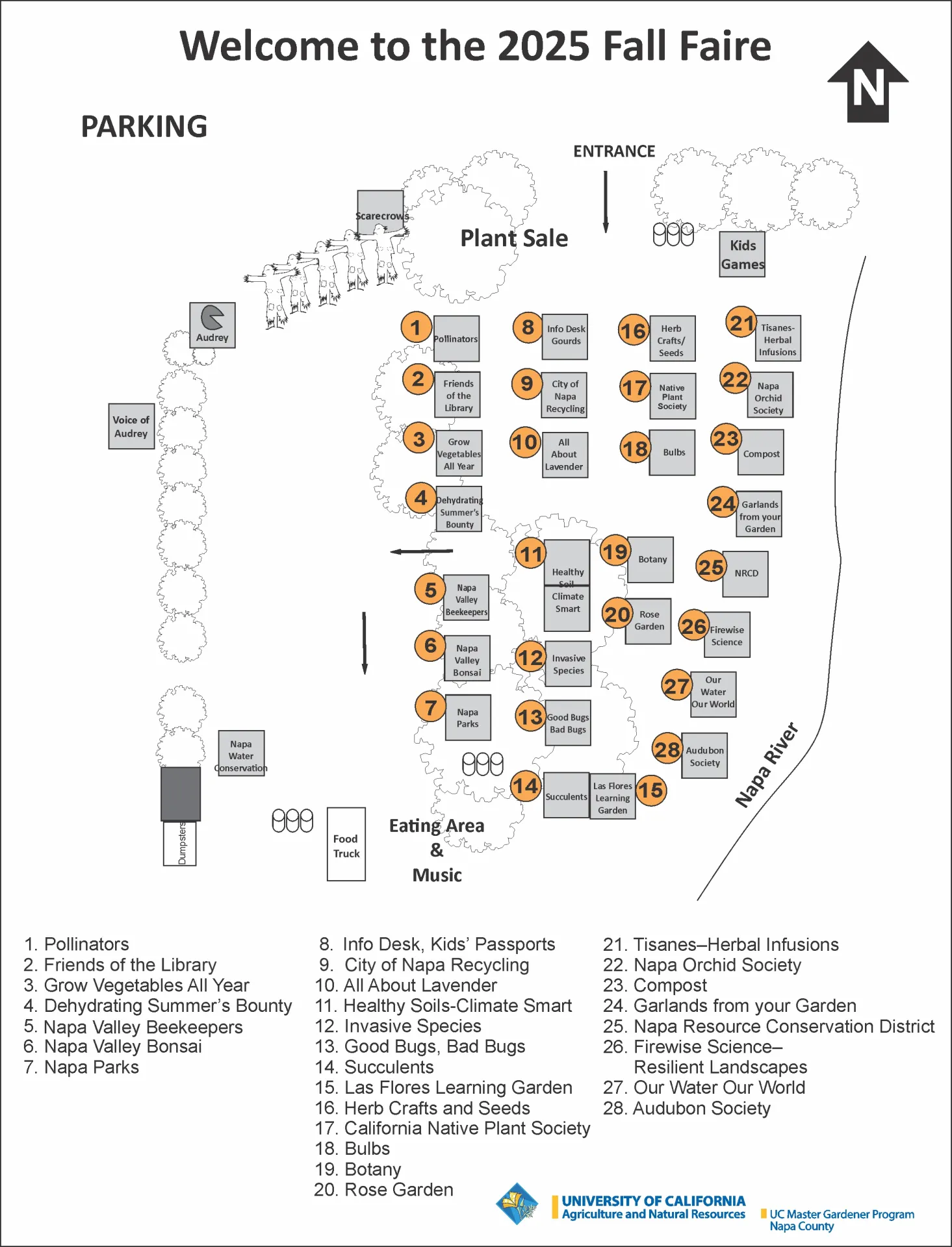 Fall Faire Map