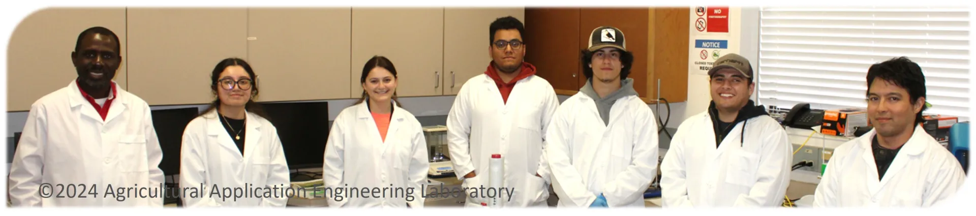 Group of people wearing personal protective clothing