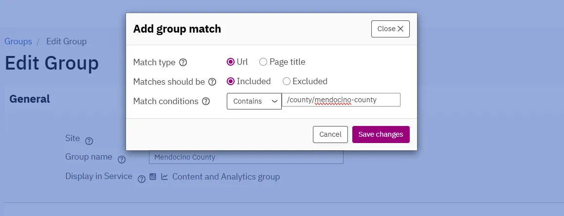 Siteimprove Add Group