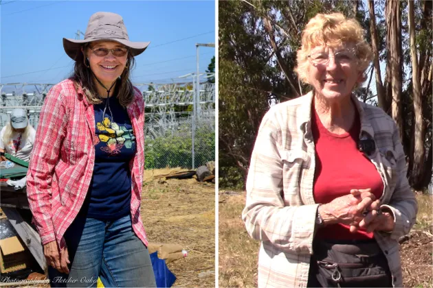 Liv Imset and Liz Rottger, UC Master Gardeners