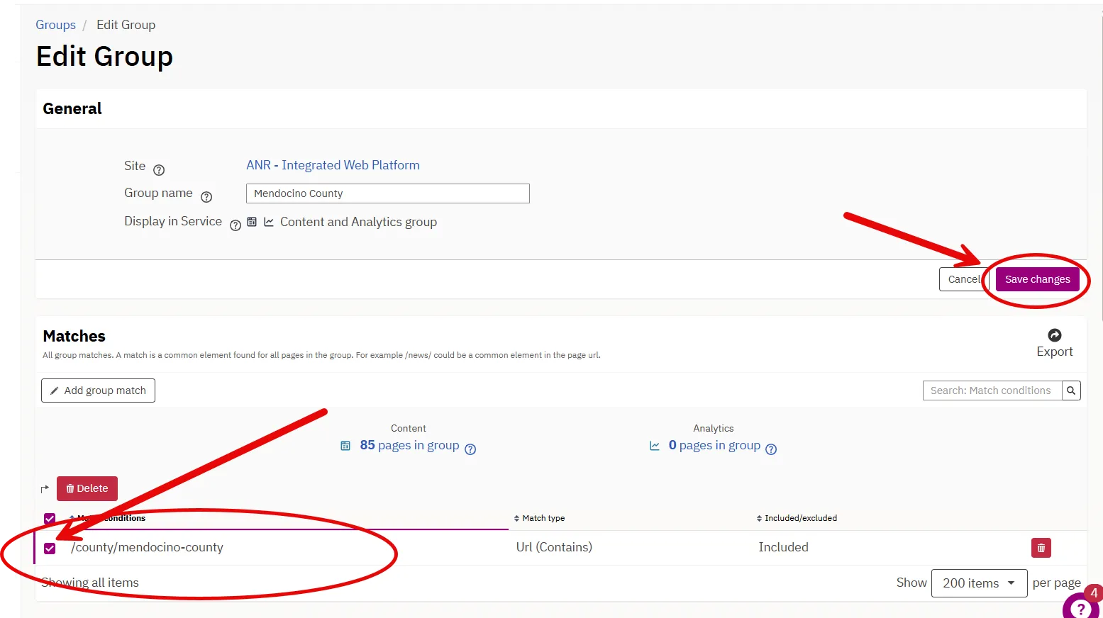Siteimprove Save - Change