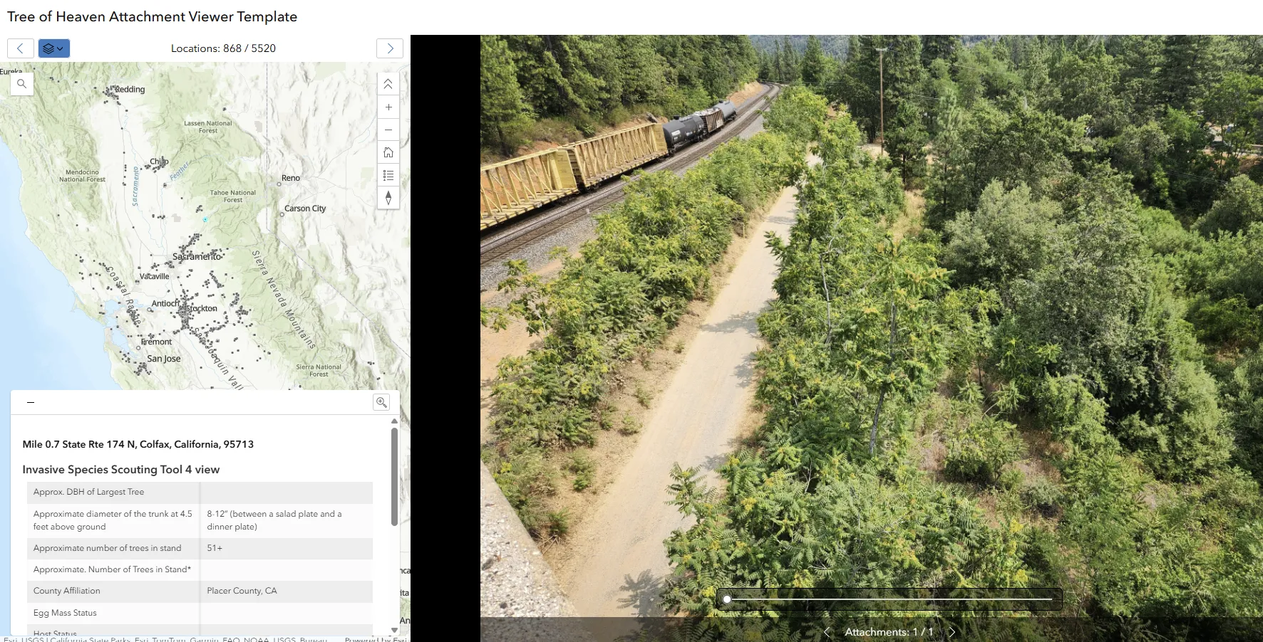 Attachment Viewer with Image Focused View