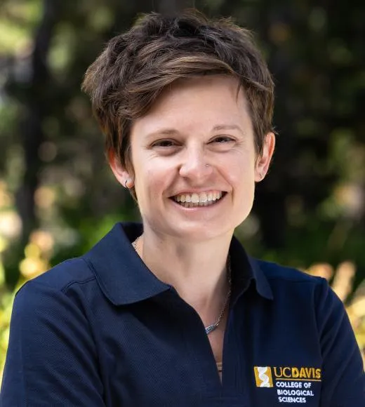 UC Davis bee researcher Felicity Muth