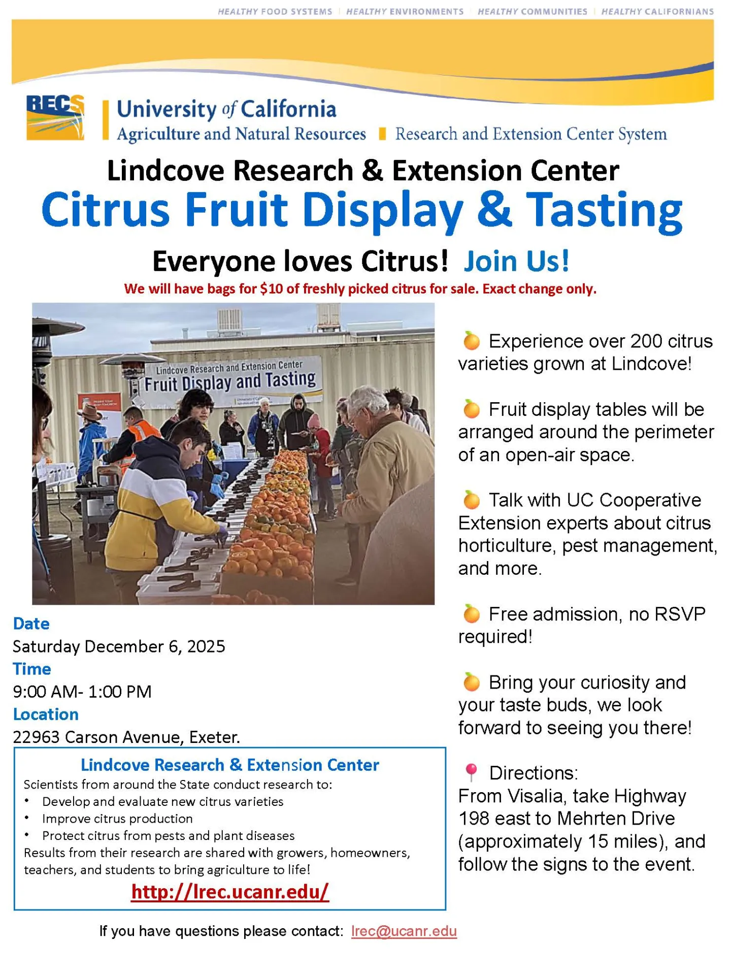 Homeowners fruit display