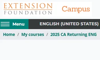 Volunteer Training Extension