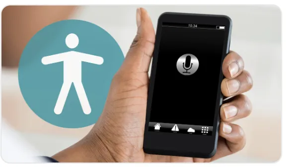 Symbol for digital accessibility