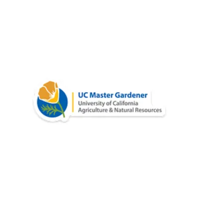 UC Master Gardener Logo with text Sticker