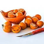 Tomato_Cherry_Apricot Zebra_Baker Creek Heirloom Seeds rareseeds_com