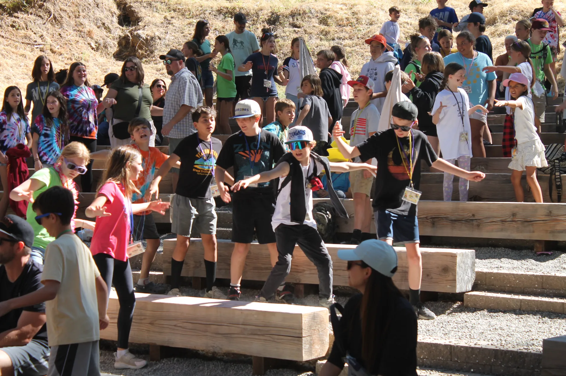 Photo of 4-H Summer Camp youth campers.