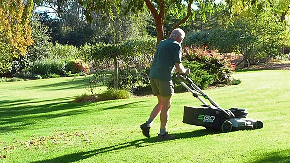 Mowing Lawn