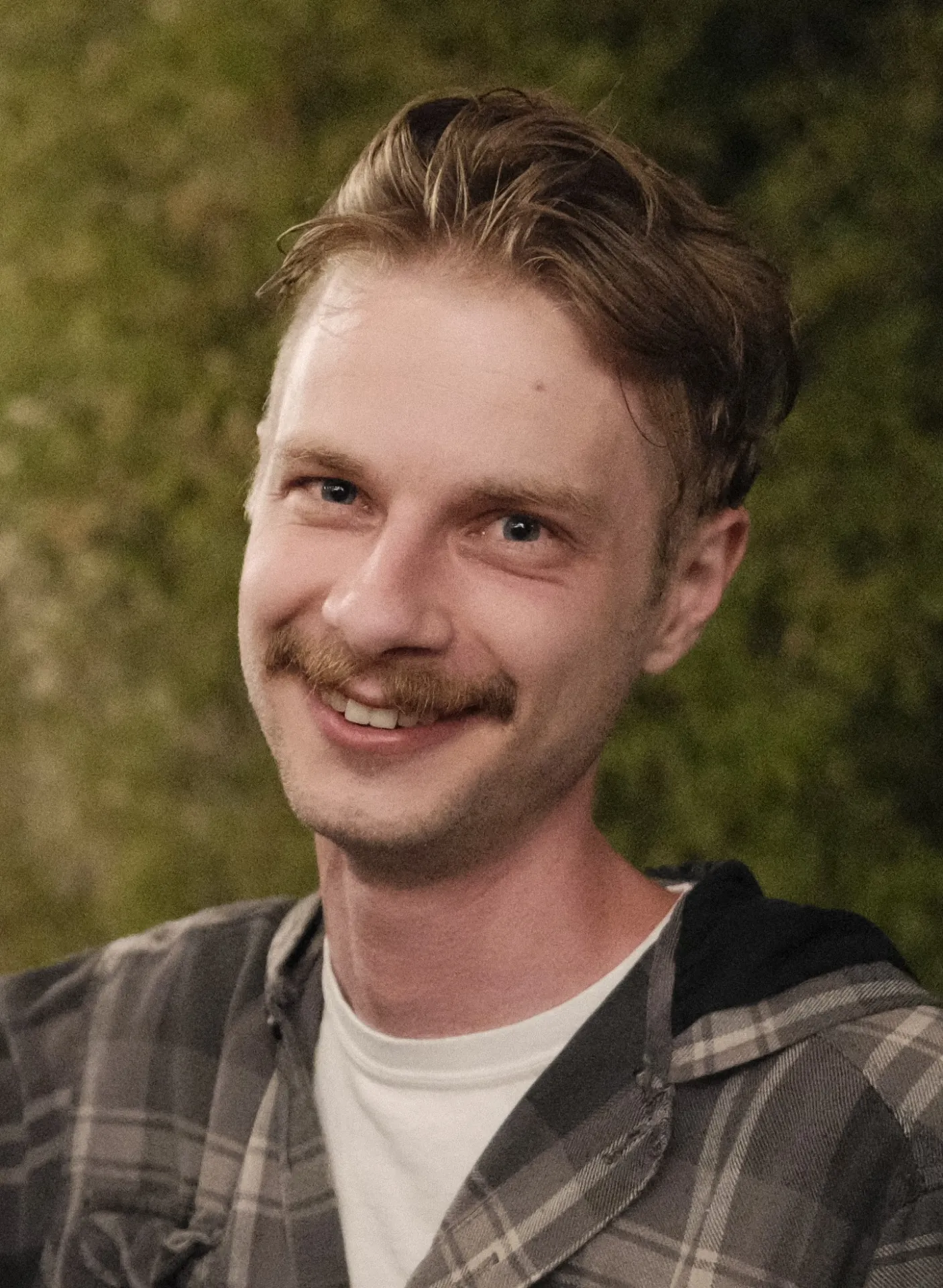 Doctoral candidate Curtis Carlson