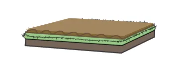 Step 2 - Lay down a weed barrier