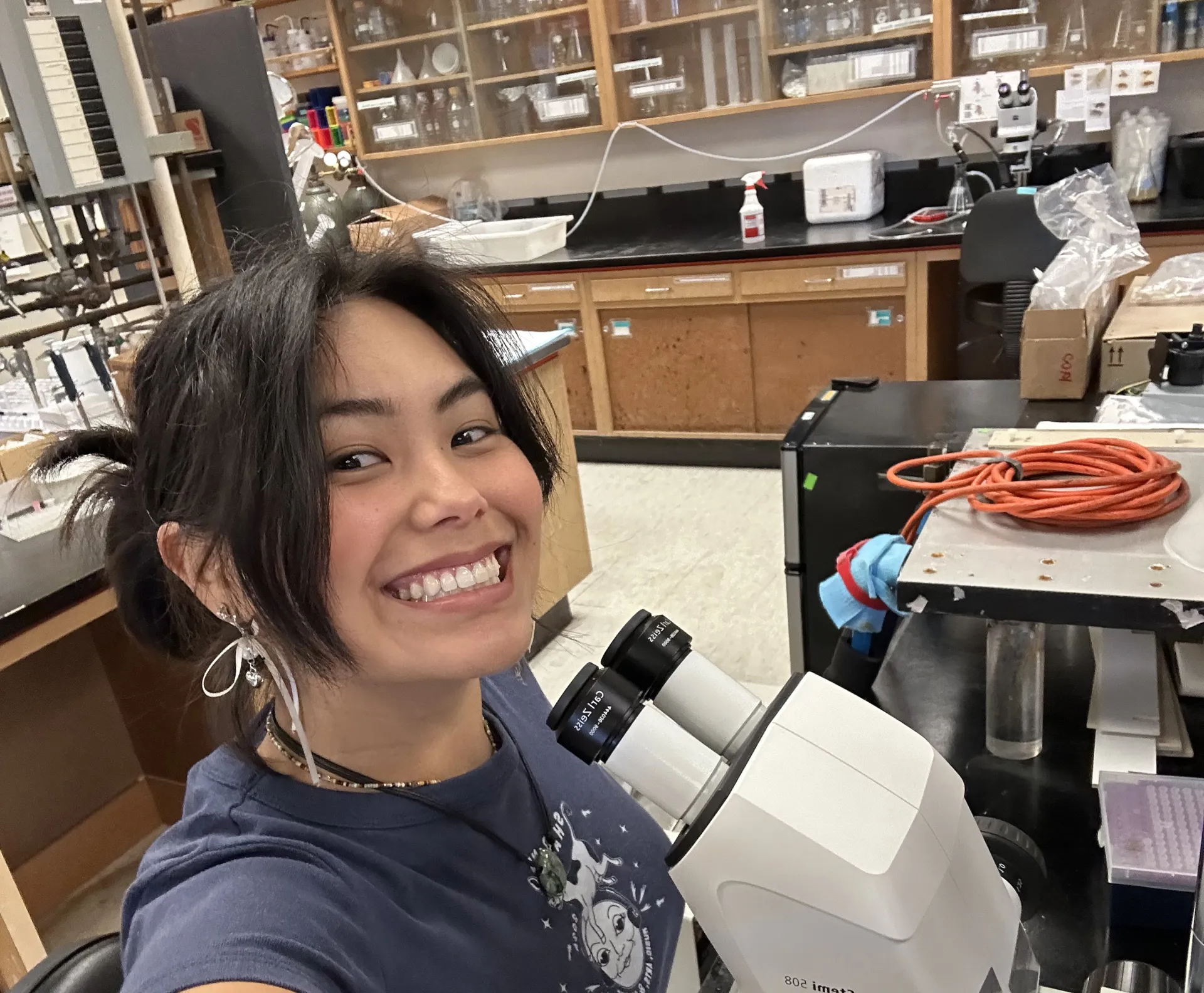 Doctoral student Olivia Lopez