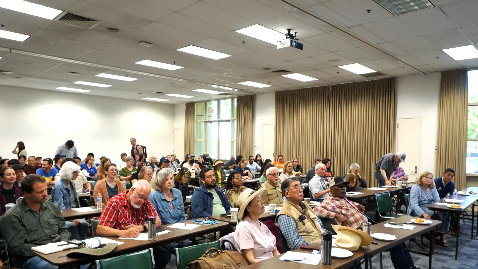 Audiencia durante el evento.