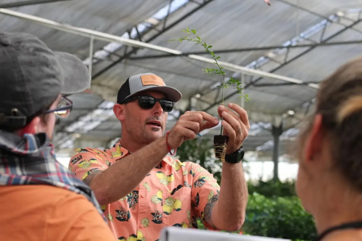 Gardening teacher