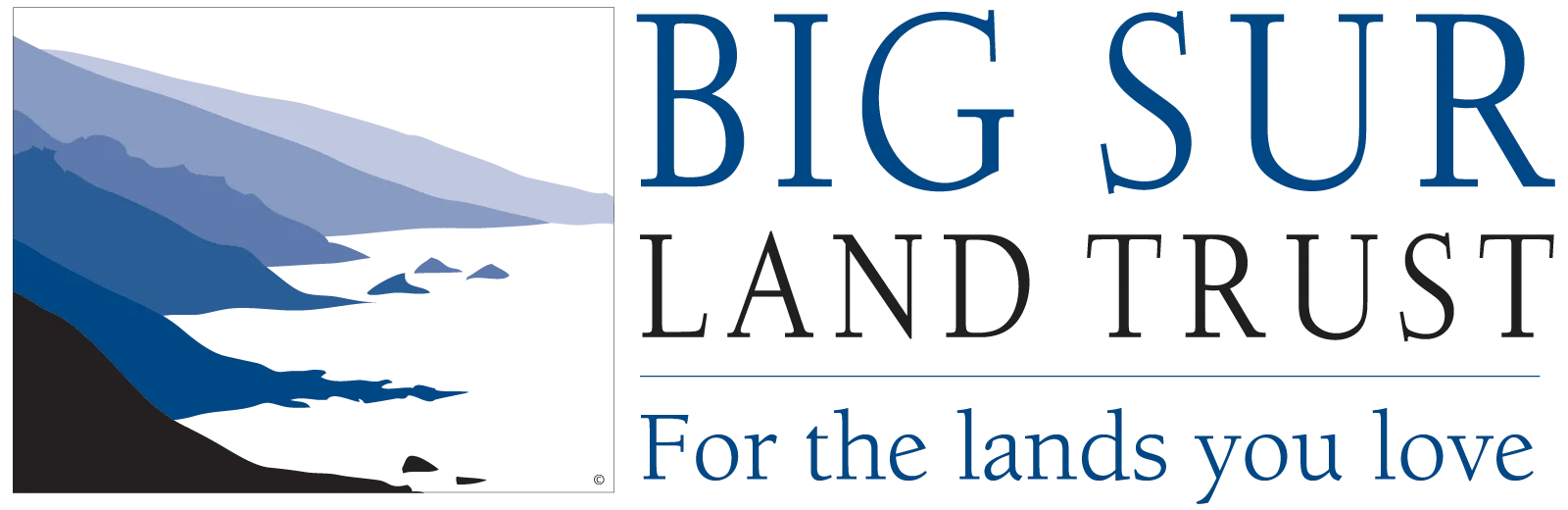 logo for Big Sur Land Trust