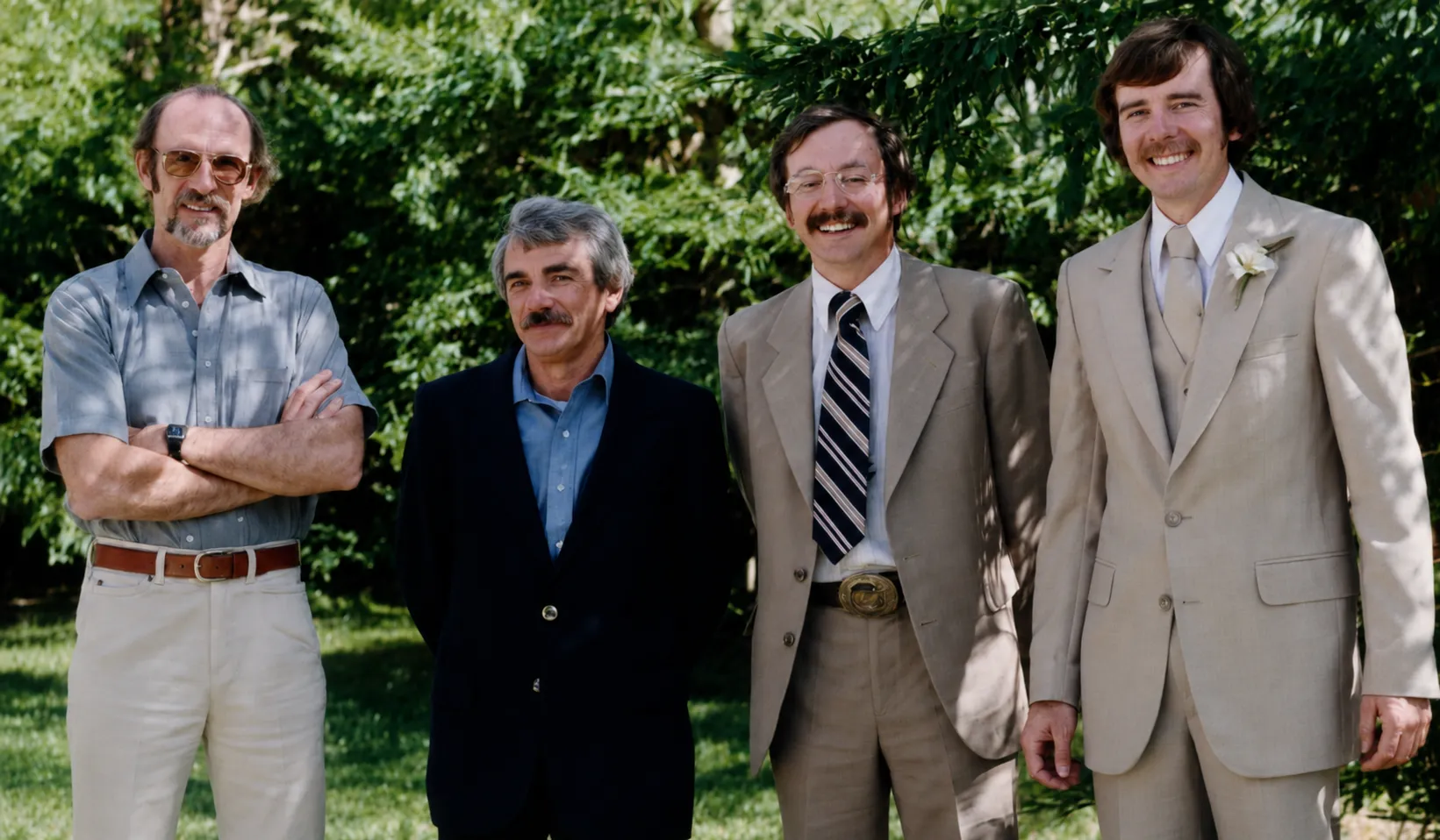 UC Davis professor Al Grigarck and graduate students