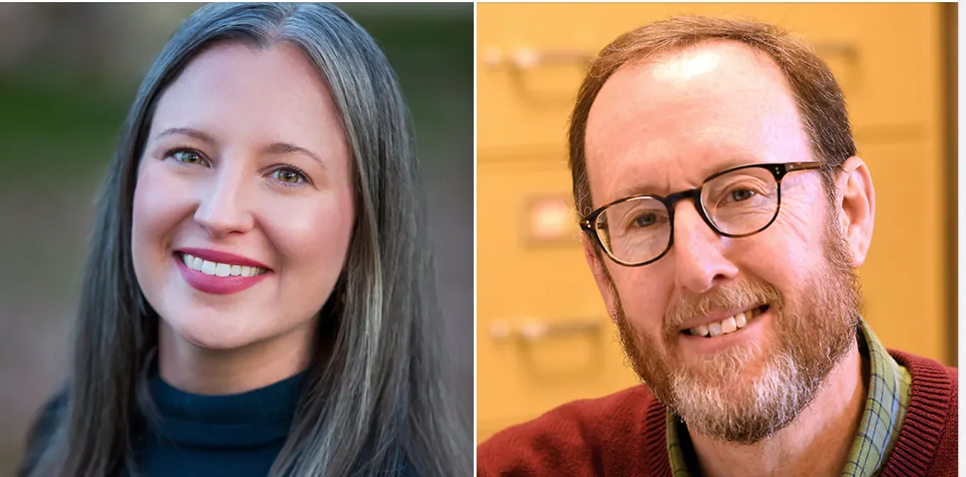 Emily Meineke and Jay Rosenheim