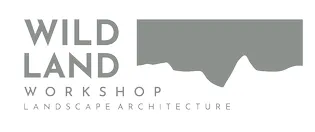 Grey and white logo for Wildland Workshops