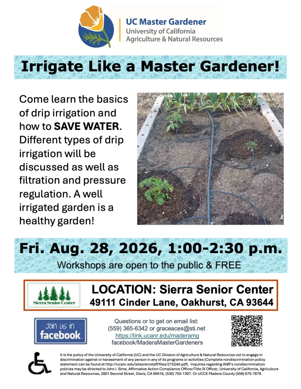 IrrigateLikeAMasterGardener 8.28.26 Oakhurst