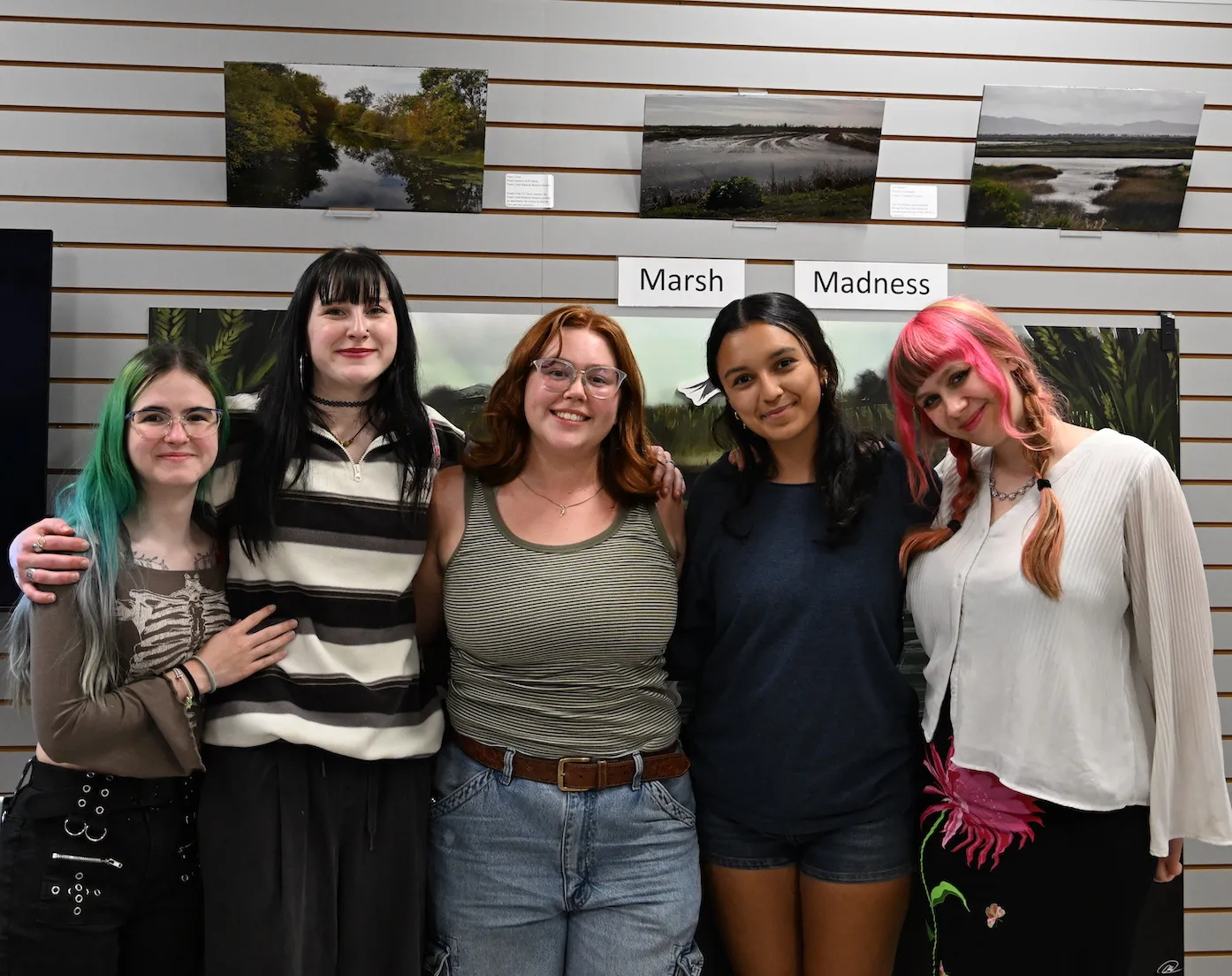 Bachelorette party at Bohart Museum during Moth Night