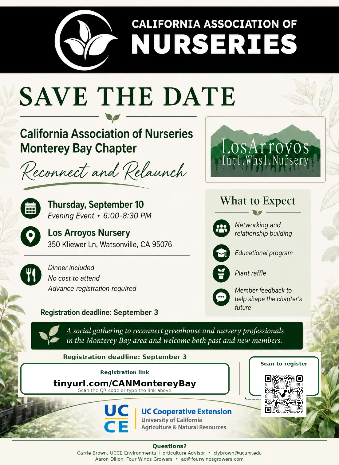 Flyer for event