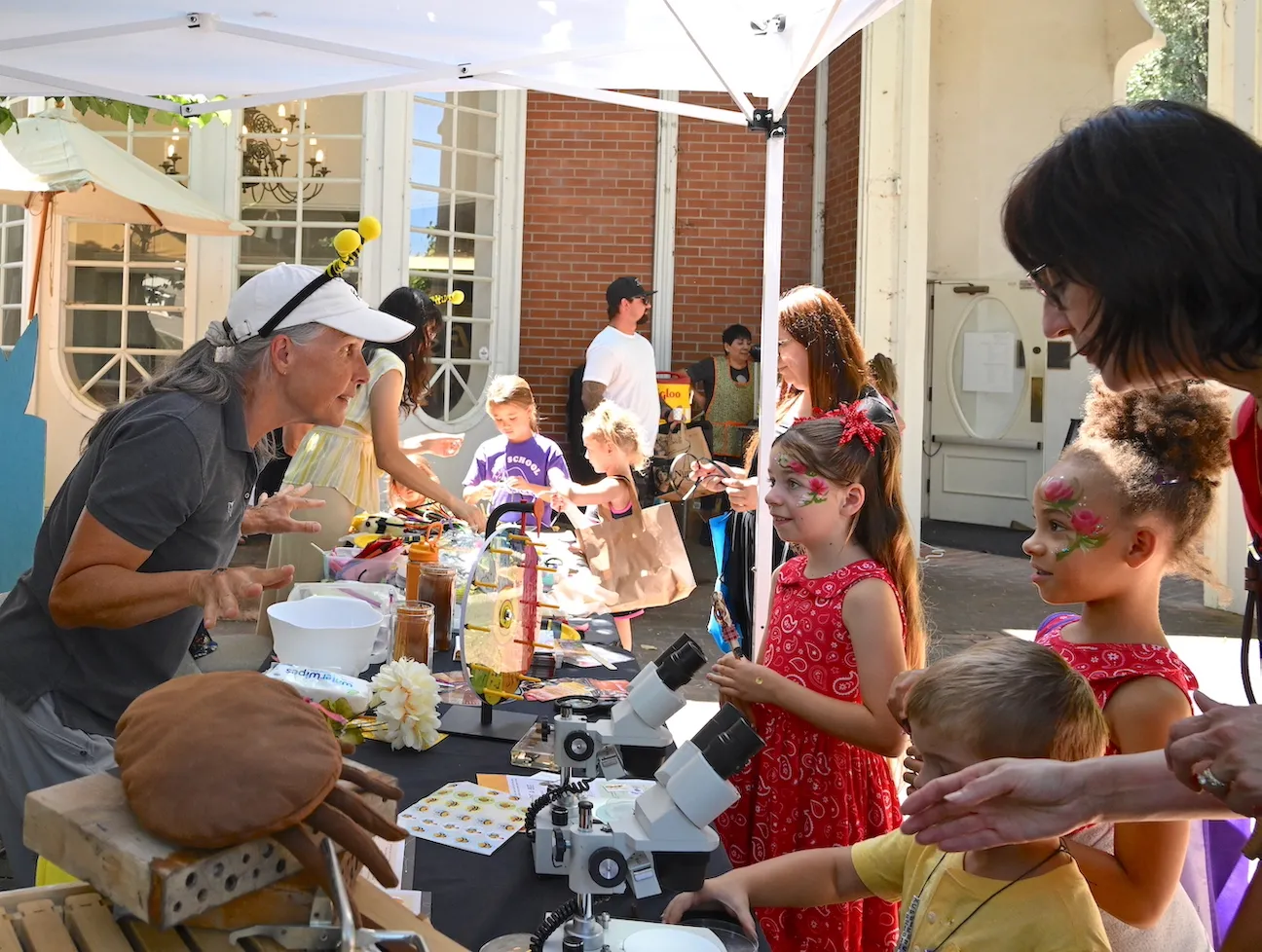 Wendy Mather of the California Master Beekeeper Program answers questions about bees.