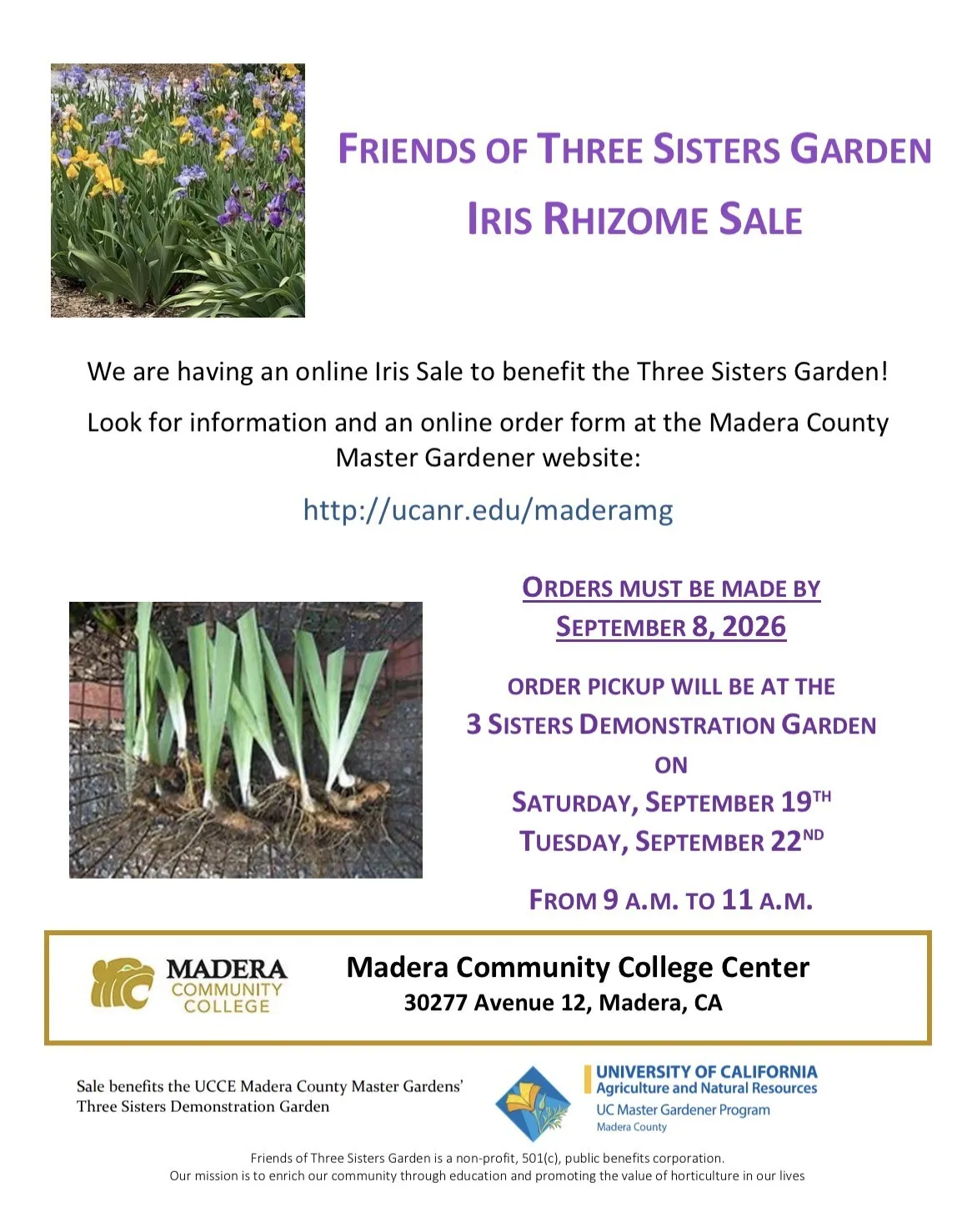 Madera Iris Sale flyer 2026