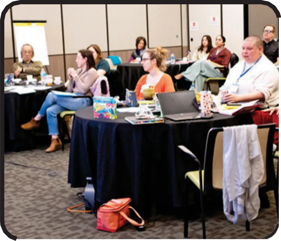 ICAC members listening to presentations