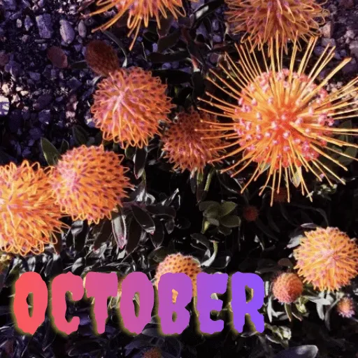 October "What to do in the Garden" page link
