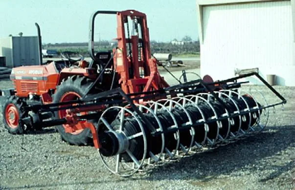 Specialized unit for retrieval of drip lines