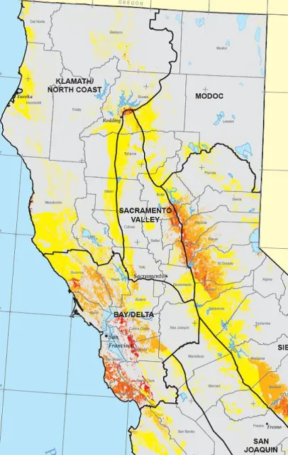 CalFire's 2010 Priority Landscapes for Population Growth and Development Impacts
