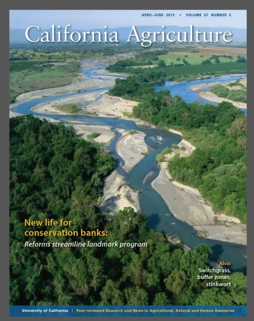 Cal Ag cover vol 67.2