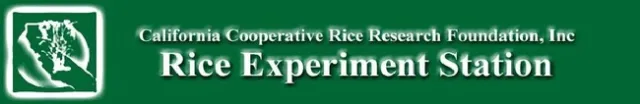 California Cooperative Rice Research Foundation, Inc. Rice Experiment Station banner