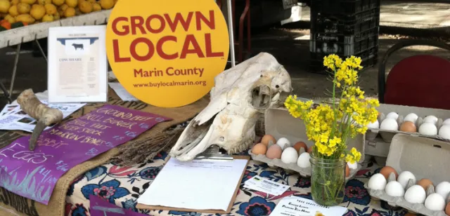 Grown Local_farmers mkt table