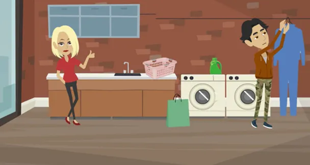 Pesticide handlers must clean their work clothes separate from the family laundry to prevent pesticide contamination.