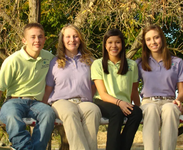 2012-2013 All Star-B.L.A.S.T. Team Photo: Layne Embrey, Kassidi Buttermore, Frida Valle, Natalie Massa