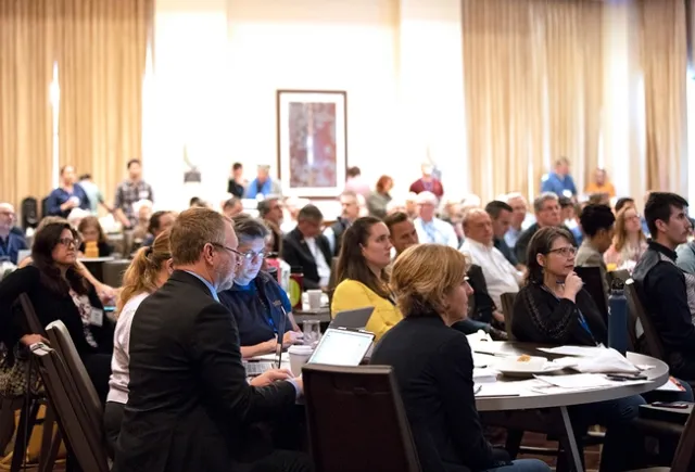 Some 150 participants representing more than 50 organizations took part in the 2019 Fire Summit. (Photo: Evett Kilmartin)
