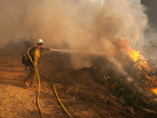 Defensible space makes fighting fire easier and safer for firefighters.