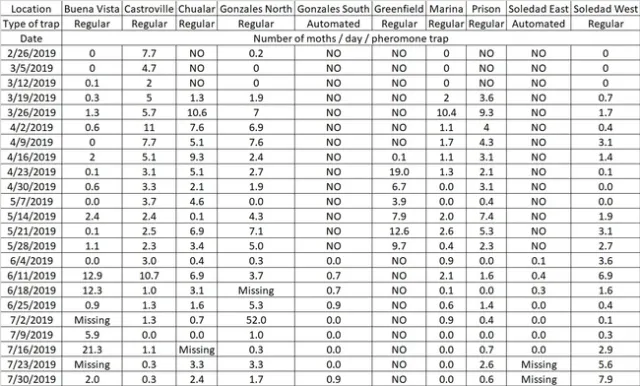 DBM tendencies jul19