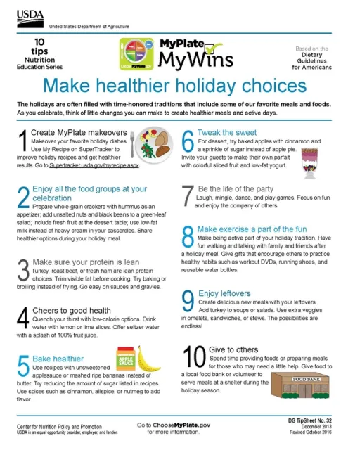 DGTipsheet32MakeHealthierHolidayChoices 0