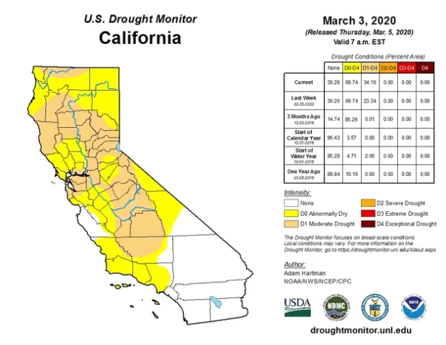 drought map