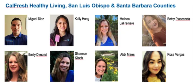 The CalFresh Healthy Living, UC nutrition educators in San Luis Obispo and Santa Barbara counties oversee 200 4-H youth snack club leaders who have taught healthy habits to more than 4,500 of their peers. Their efforts have led to significant improvements in parity in 4-H for reaching Latino youth in their communities.